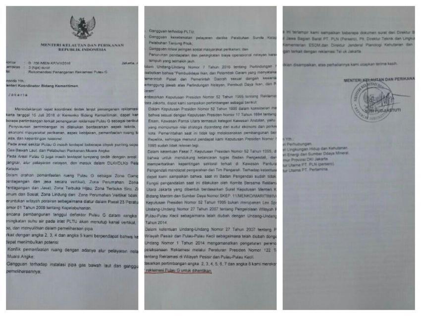 Tegas, Ini Penjelasan Menteri Susi Minta Reklamasi Pulau G Dihentikan