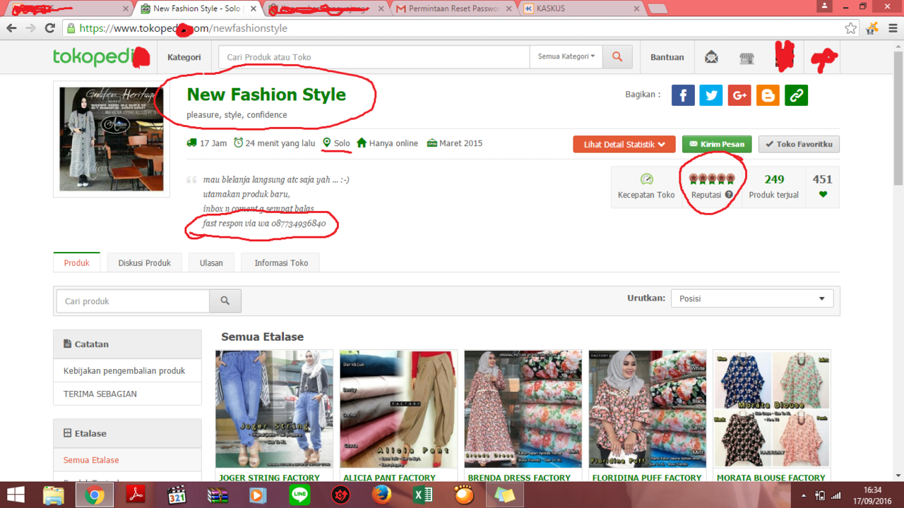 PENIPU DI TOKOPEDI* "BERTEBARAN"