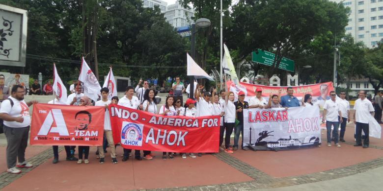 Relawan "Cinta Ahok" Deklarasi Dukung Ahok