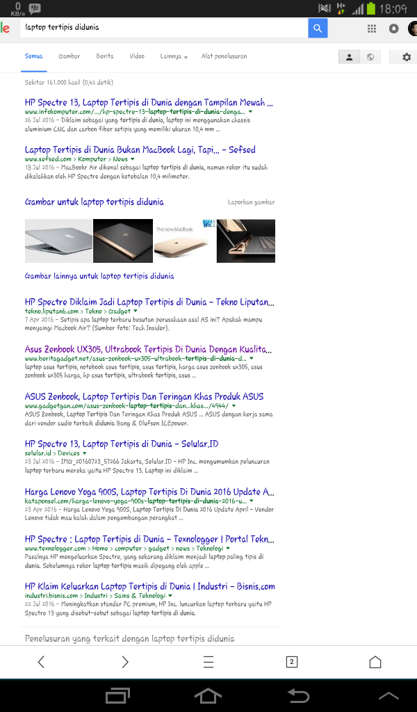 Ternyata bukan Laptop HP tertipis di dunia