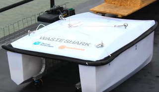 Kenalkan Drone Waste Shark, Drone penjaga lautan dari sampah