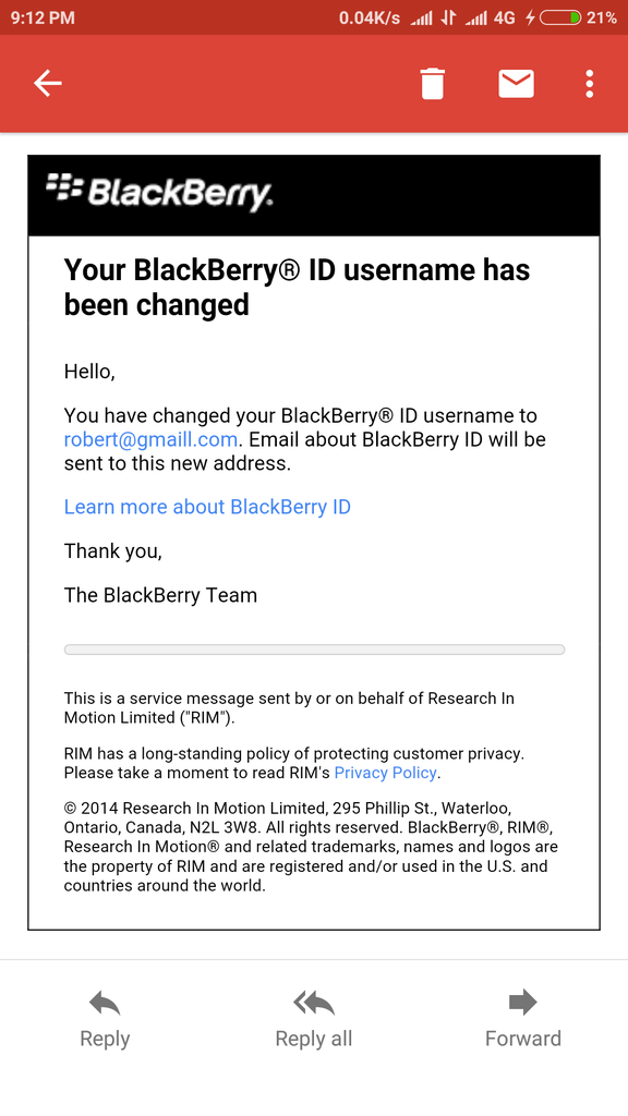 Hati hati penipuan colong BB ID / phising hack email berkeliaran di kaskus