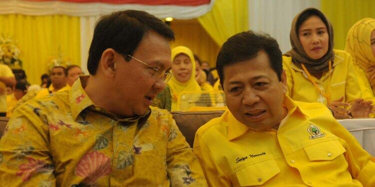 Setya Novanto: Saya dapat info Cawagub Ahok Pak Djarot