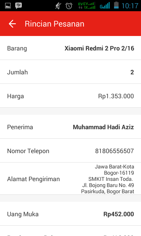 Customer Service AKULAKU, udah Bohong, Ga kompak pula. XD