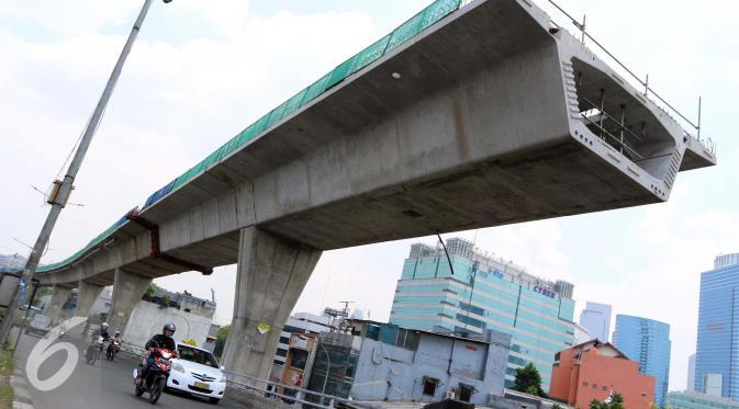 Proyek Jalan Layang Terpanjang Khusus Bus Transjakarta Ditargetkan Rampung Akhir 2016