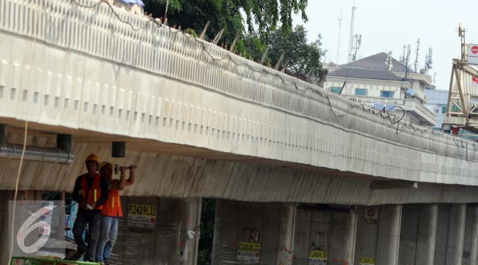 Proyek Jalan Layang Terpanjang Khusus Bus Transjakarta Ditargetkan Rampung Akhir 2016