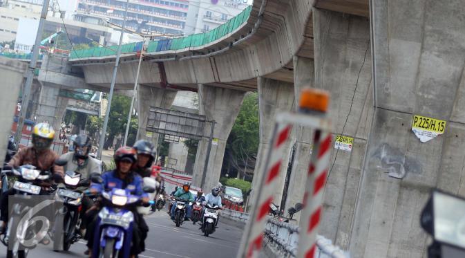 Proyek Jalan Layang Terpanjang Khusus Bus Transjakarta Ditargetkan Rampung Akhir 2016