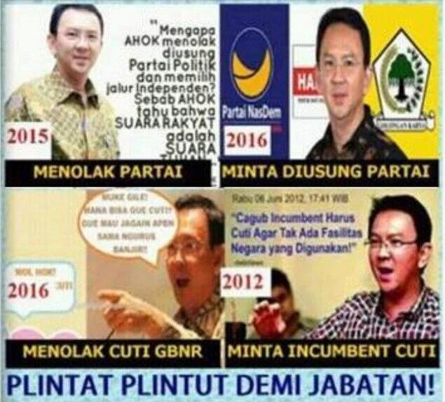 Kampanye Negatif Sulit Goyang Ahok