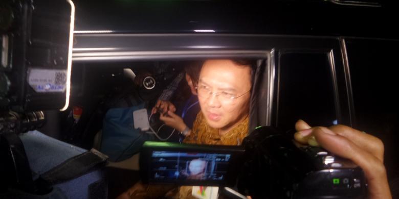 Ahok Hadiri Pengumuman Cagub-Cawagub PDI-P
