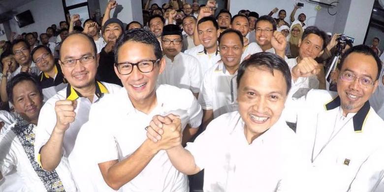 Sandiaga Ucapkan Selamat untuk Ahok yang Diusung PDI-P