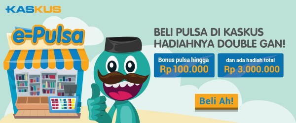 Warung E-Pulsa KASKUS Buka Lagi, Beli Pulsa Gratis Pulsa dan Voucher Belanja!