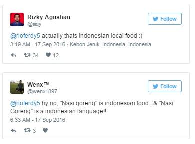 Gara-gara nasi goreng, Rio Ferdinand 'dimarahi' pengguna media sosial