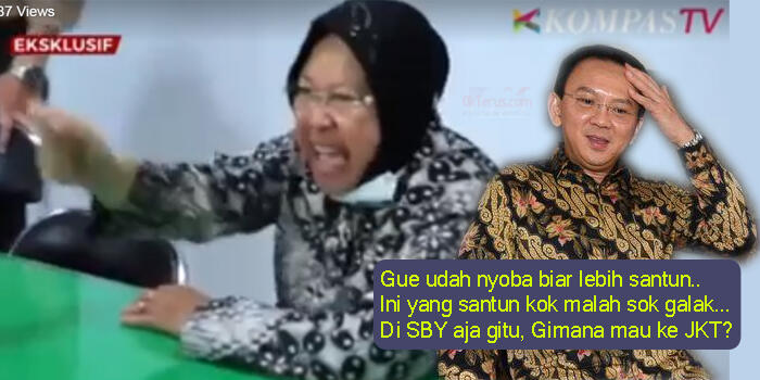 Tiru Gaya Lama Ahok, Risma Ngamuk Caci Maki Pegawai saat Sidak sambil Tunjuk-tunjuk