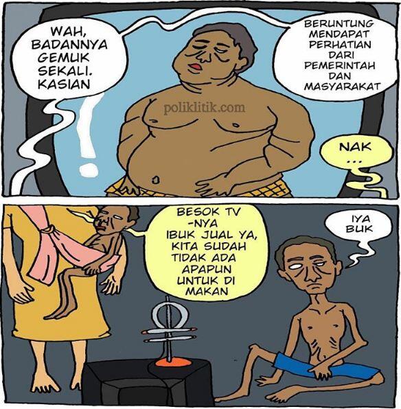 15 Komik Strip Sindir Keadaan Politik Di Indonesia 