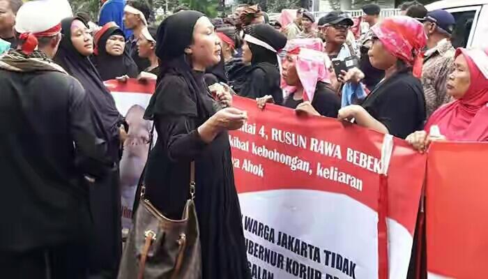 Siang Ini, Massa Ormas Long March Tolak Ahok-Djarot ke KPU DKI