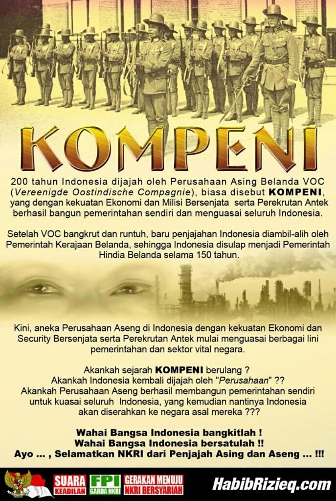 Gerakan Tolak Ahok Makin Meluas dan Tidak Terbendung 