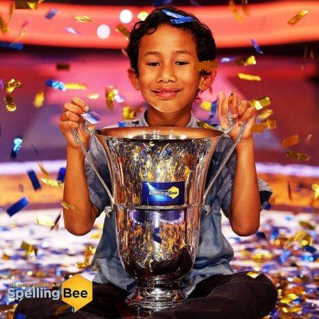 Tristan dari Indonesia Menangkan Kontes Mengeja Spelling Bee di Australia