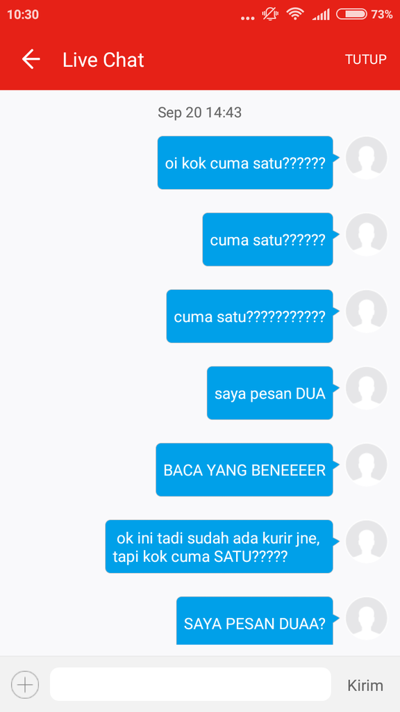 Customer Service AKULAKU, udah Bohong, Ga kompak pula. XD