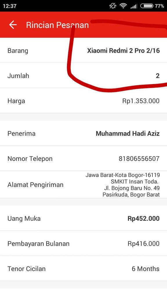 Customer Service AKULAKU, udah Bohong, Ga kompak pula. XD