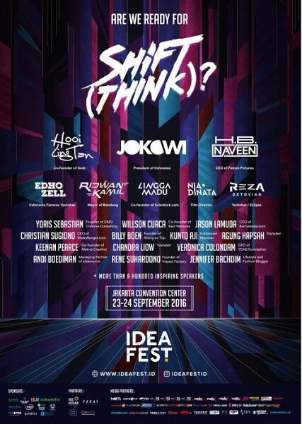 Jadi udah siap belum Gan mencari ide segar di IDEAFEST 2016?