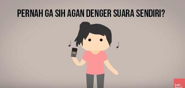 Agan Pernah Benci Suara Rekaman Agan sendiri ngga gan? *Explained with Animation*