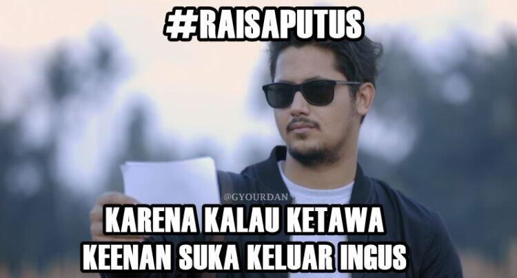 Meme Lucu Raisa Dan Keenan Putus!!!!