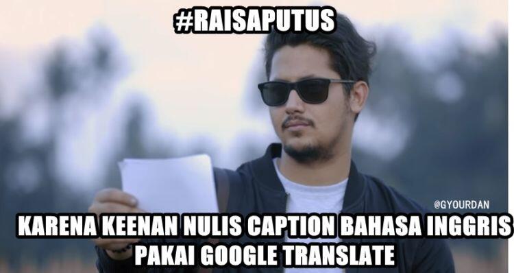 Meme Lucu Raisa Dan Keenan Putus!!!!