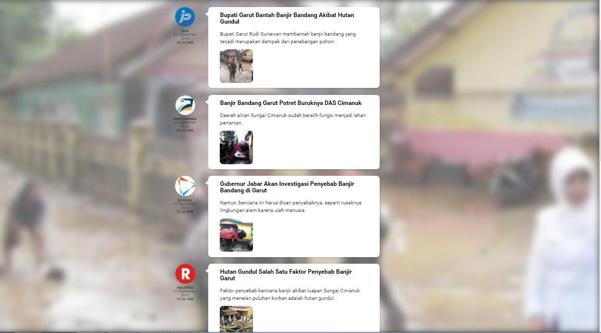 Ini Penyebab Banjir Bandang Garut