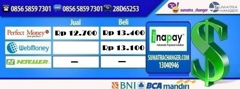 Jual Beli Perfect Money PM dan Web Money WMZ aman dan rate terbaik