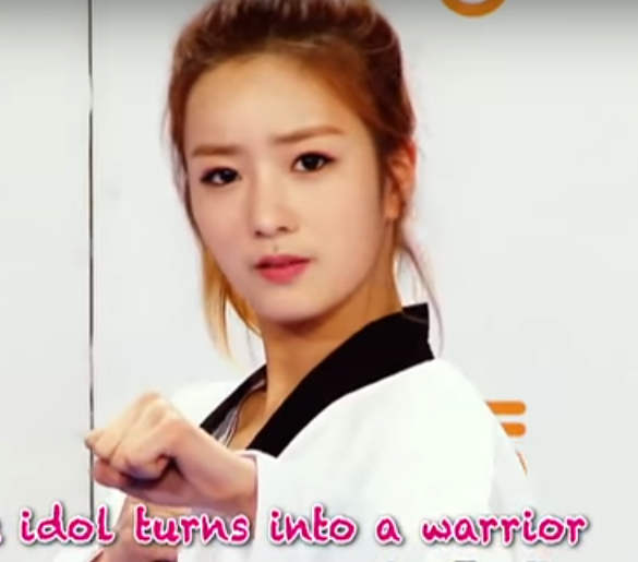 Yoon Bo-Mi korean cute Taekwondo Star