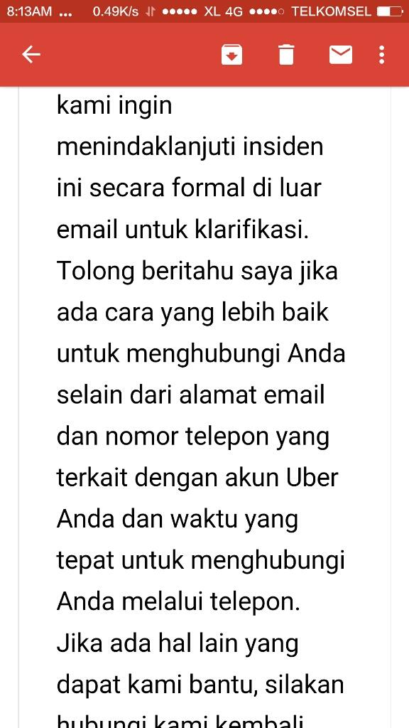 Kecelakaan saat menggunakan UBER? jangan harap ada asuransi.
