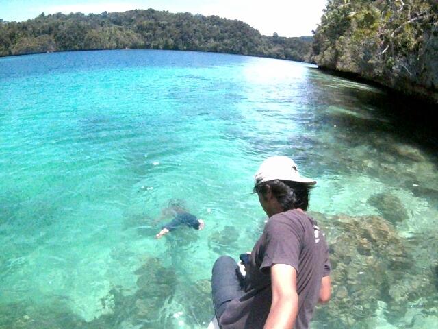 Wisata Pulau Triton, katanya sih lebih bagus dari Raja Ampat