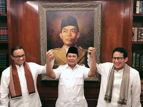 Melihat Anies Baswedan dan Sandiaga S Uno Cagub DKI Jakarta Dari Dekat