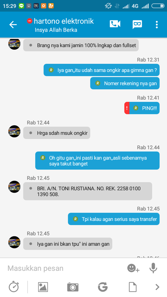 tipu tipu hartono elektronik