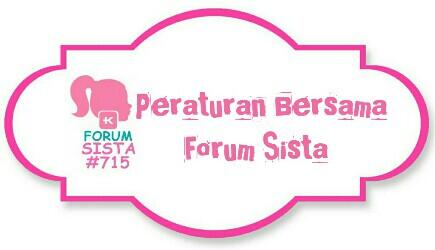 Peraturan Bersama Forum Sista