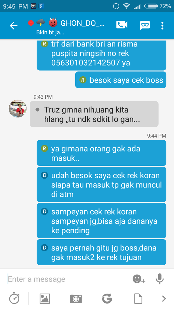 &#91;WARNING&#93;PENIPUAN,MODUS LAMA MULAI MARAK KEMBALI