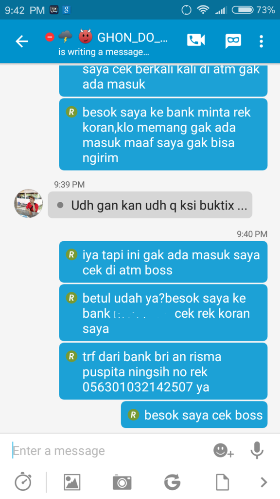 &#91;WARNING&#93;PENIPUAN,MODUS LAMA MULAI MARAK KEMBALI