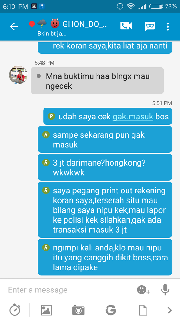 &#91;WARNING&#93;PENIPUAN,MODUS LAMA MULAI MARAK KEMBALI