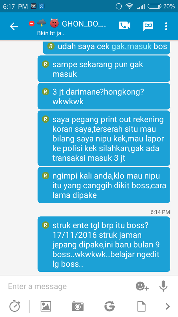 &#91;WARNING&#93;PENIPUAN,MODUS LAMA MULAI MARAK KEMBALI