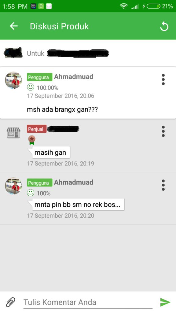 &#91;WARNING&#93;PENIPUAN,MODUS LAMA MULAI MARAK KEMBALI