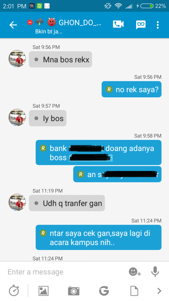 &#91;WARNING&#93;PENIPUAN,MODUS LAMA MULAI MARAK KEMBALI