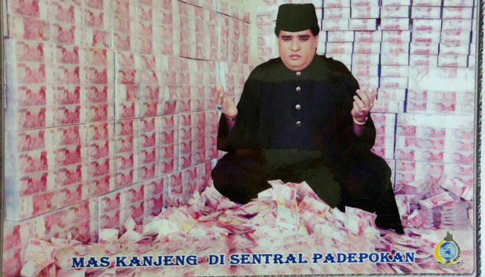 Kanjeng Dimas Diduga Sembunyikan Uang Rp1 Triliun di Bunker