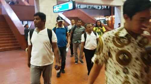 4 WNI yang Disandera Abu Sayyaf Tiba di Tanah Air