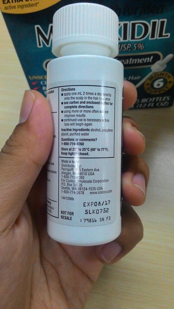 WTS: Penumbuh Rambut & Jenggot Kirkland Minoxidil 5% & Rogaine Foam, Biotin 7500, 10k