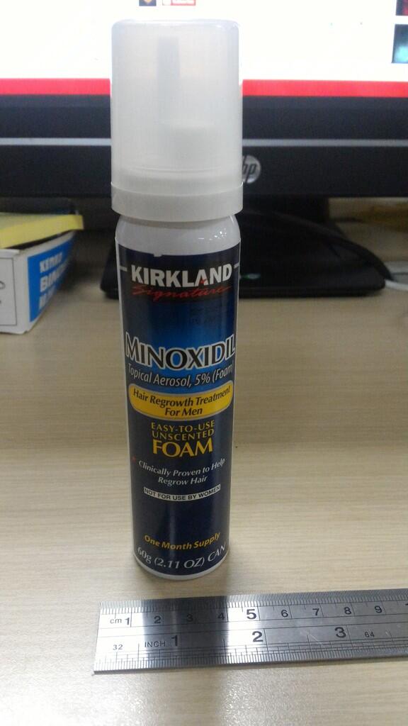 WTS: Penumbuh Rambut & Jenggot Kirkland Minoxidil 5% & Rogaine Foam, Biotin 7500, 10k