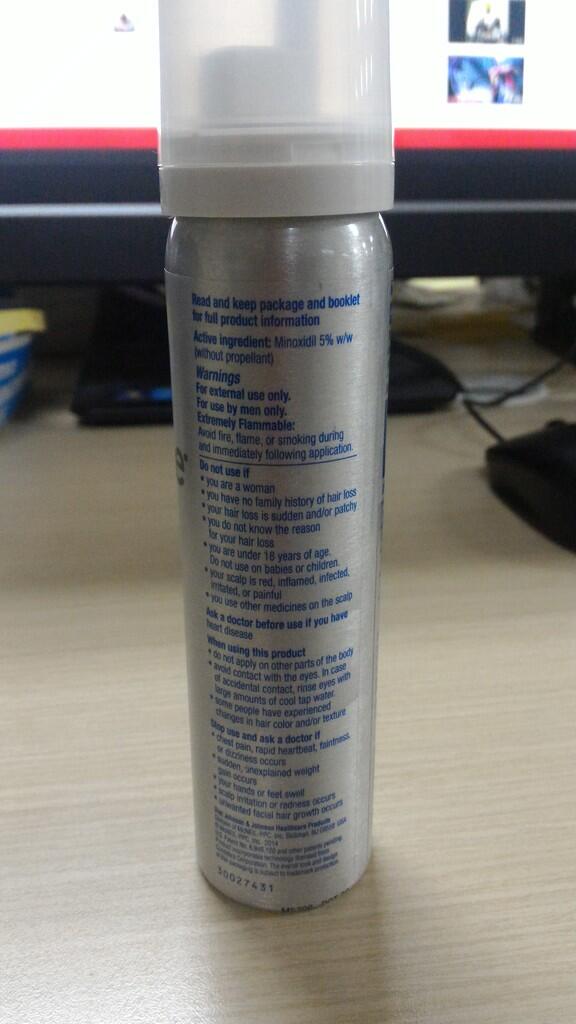 WTS: Penumbuh Rambut & Jenggot Kirkland Minoxidil 5% & Rogaine Foam, Biotin 7500, 10k