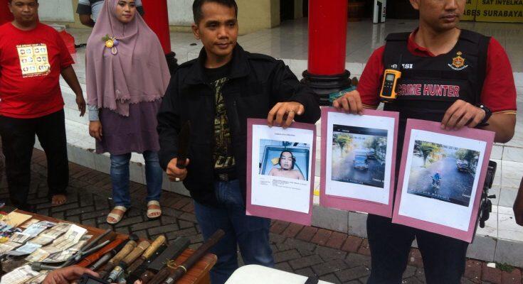 Komandan Sindikat Pencuri Mobil L300 Berhasil Dilumpuhkan Polrestabes Surabaya
