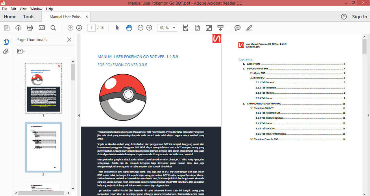 Pokemon Go BOT September 2016