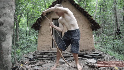 ≈Ketika waktu membawa-nya kembali ke zaman primitif ≈