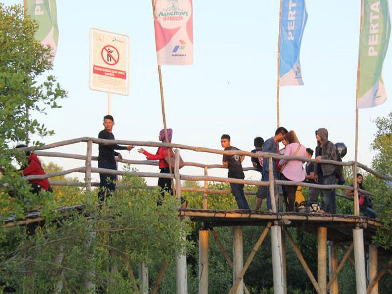 Indahnya Ekowisata Karangsong, Mangrove Center di Wilayah Barat Indonesia